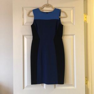 Ann Taylor color block dress